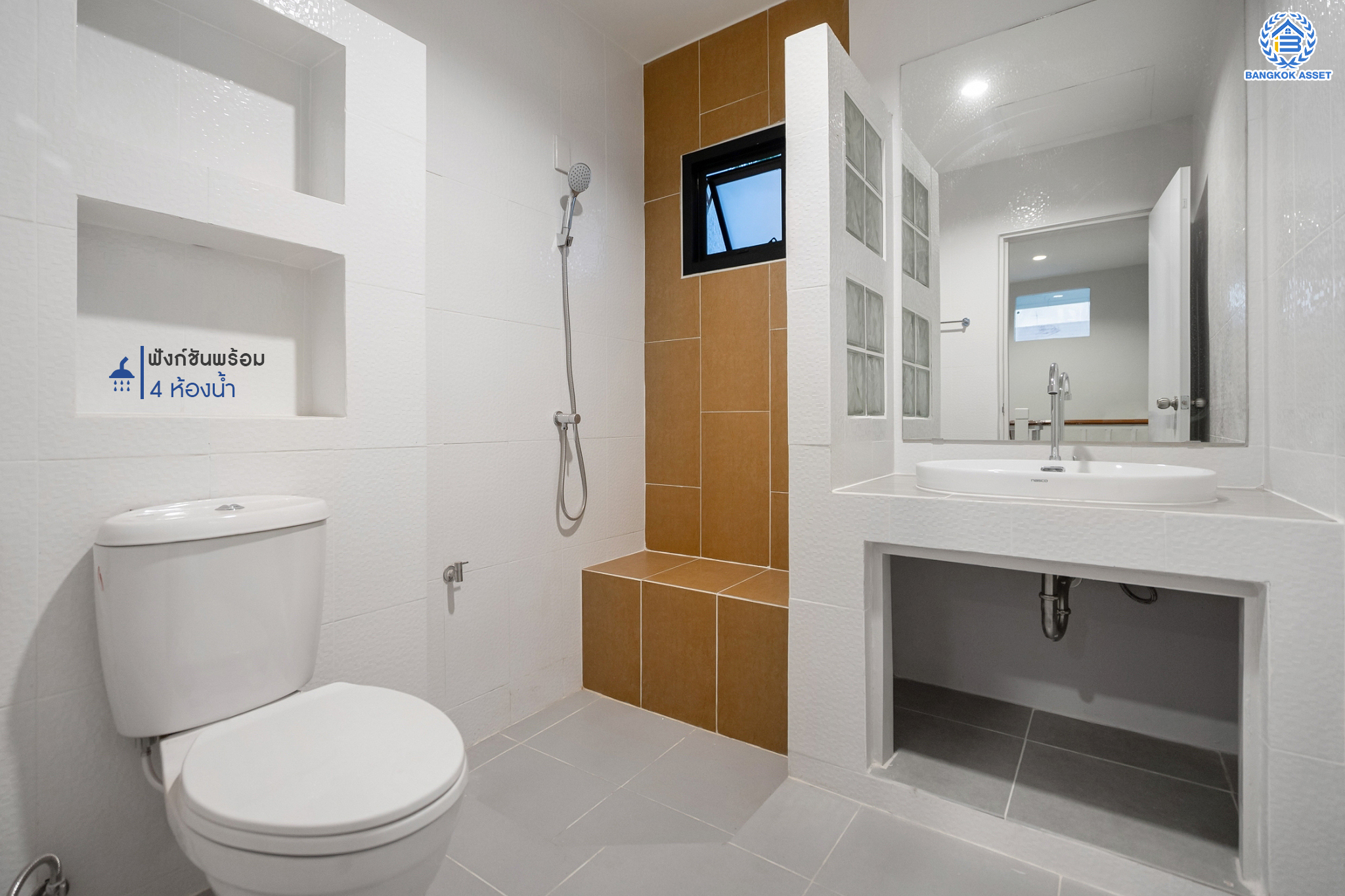 บ้านมือสองตกแต่งใหม่ ม.ชัยพฤกษ์ บางบัวทอง บ้านเดี่ยวแบรนด์ LH หลังมุม เนื้อที่ 77.1 ตร.ว. ฟังก์ชัน 3 ห้องนอน 4 ห้องน้ำ 1 ห้องอเนกประสงค์ 1 ห้องแม่บ้าน จอดรถ 2 คัน พร้อม Facilities ครบครัน บนทำเลเดินทางสะดวก ติดถนนบางกรวย-ไทรน้อย ใกล้เซ็นทรัลเวสต์เกต และรถไฟฟ้าสายสีม่วง "สถานีบางพลู"